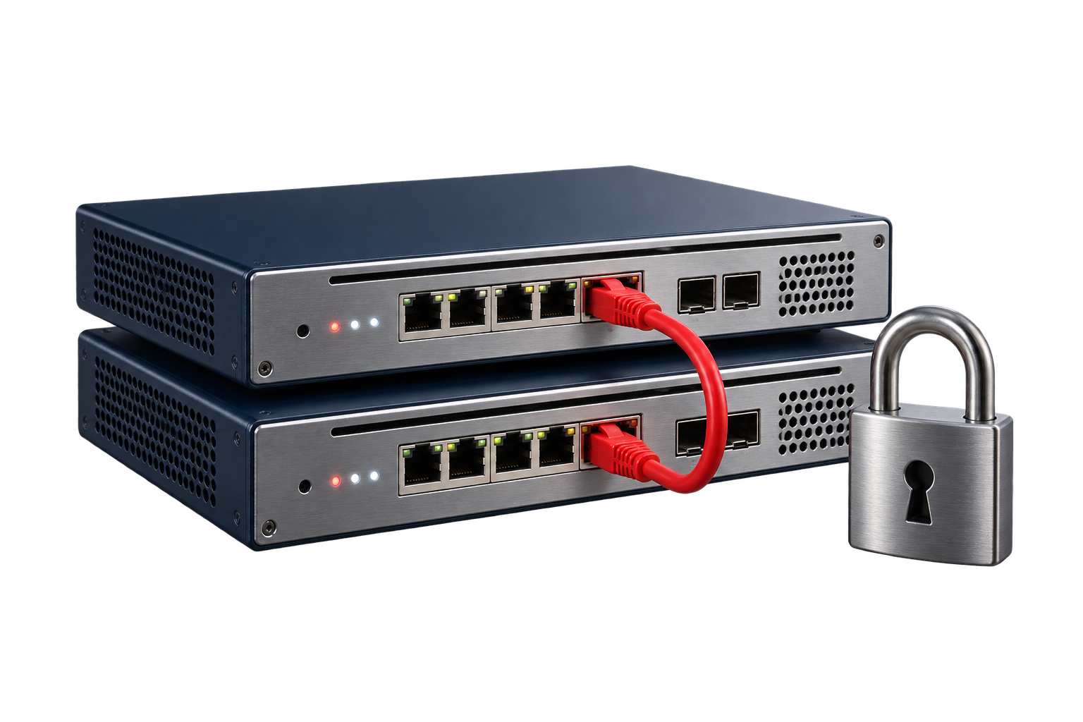 Service illustration: Fortinet network security — Fortinet