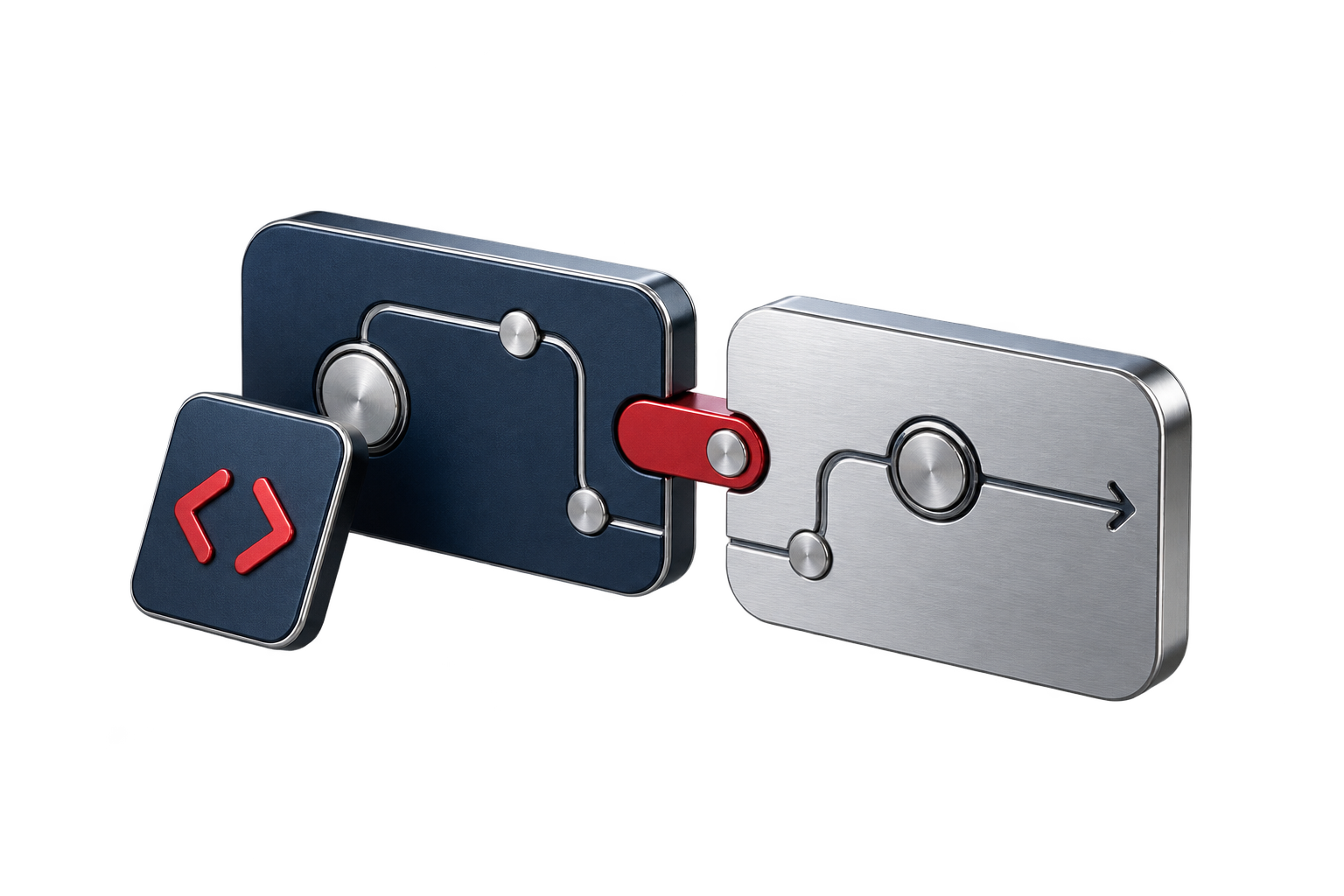 Service illustration: Software, chatbots & automation — Arselor